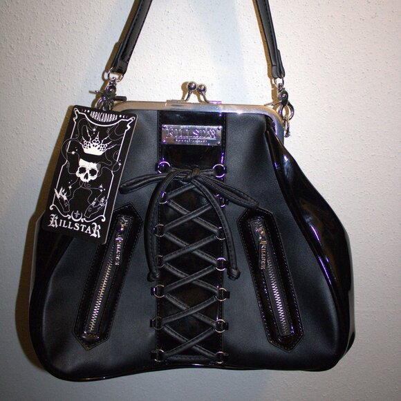 Lexy Handbag - One Size / Black / 100% PU - Picture 3 of 5